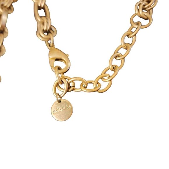 Stella & Dot Jolie Statememt Necklace Green - Picture 3 of 5